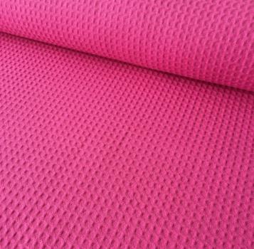 Waffelpique - Baumwolle - pink
